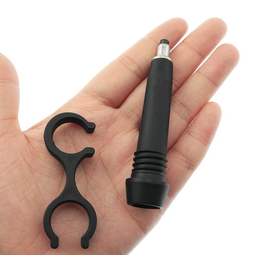 yyangz 4pcs Hiking Poles Replacement Tip Protectors for Walking Poles Carabiner Accessories Universal Ski Poles Accessories Tungsten Wear Tips