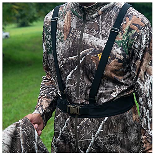 Men’s Camo Zip Performance Shirt - Large Realtree Edge, Midweight Hunting & Fishing