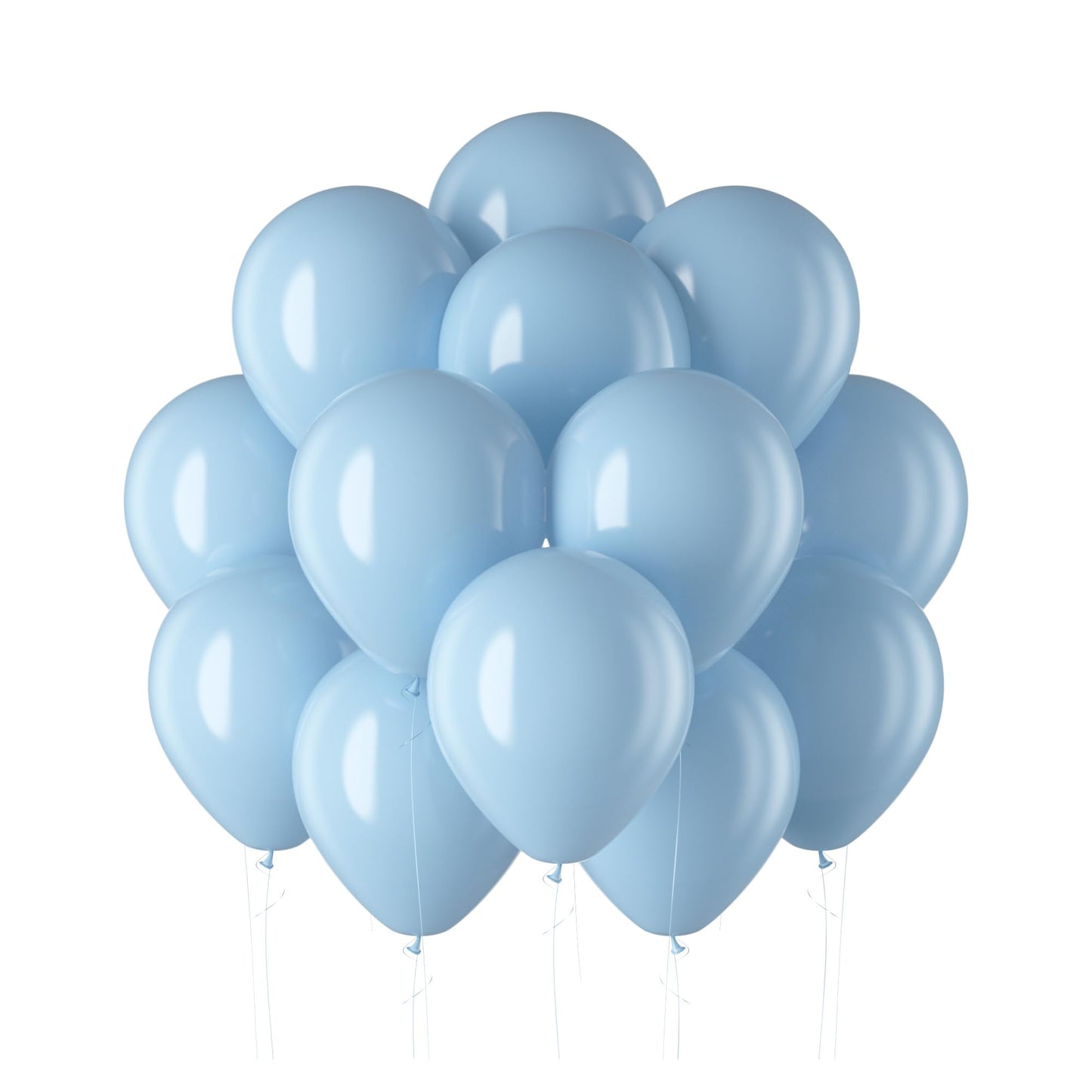 DECOCKRAT White Latex Balloons Kit - 68PCS Party Balloons, 12'' Helium Balloon Set with Ribbon, Perfect for DIY, Birthday, Baby Shower, Wedding, Anniversary & Holiday Decoration