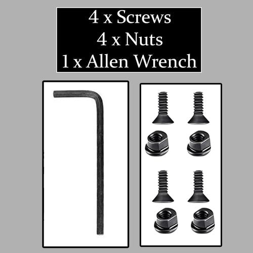 Gotical 7 Slots Aluminum Key mod Rail Section for Key mod Seven Slots Key mod Rail Picatinnii Rail Section (7 Slots Keymod Rails)