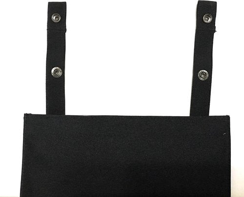 septacgears New Airsoft Paintball Tactical Molle Protector Groin Panel Pad W/Insert Soft EVA Dummy Plate Nylon Black