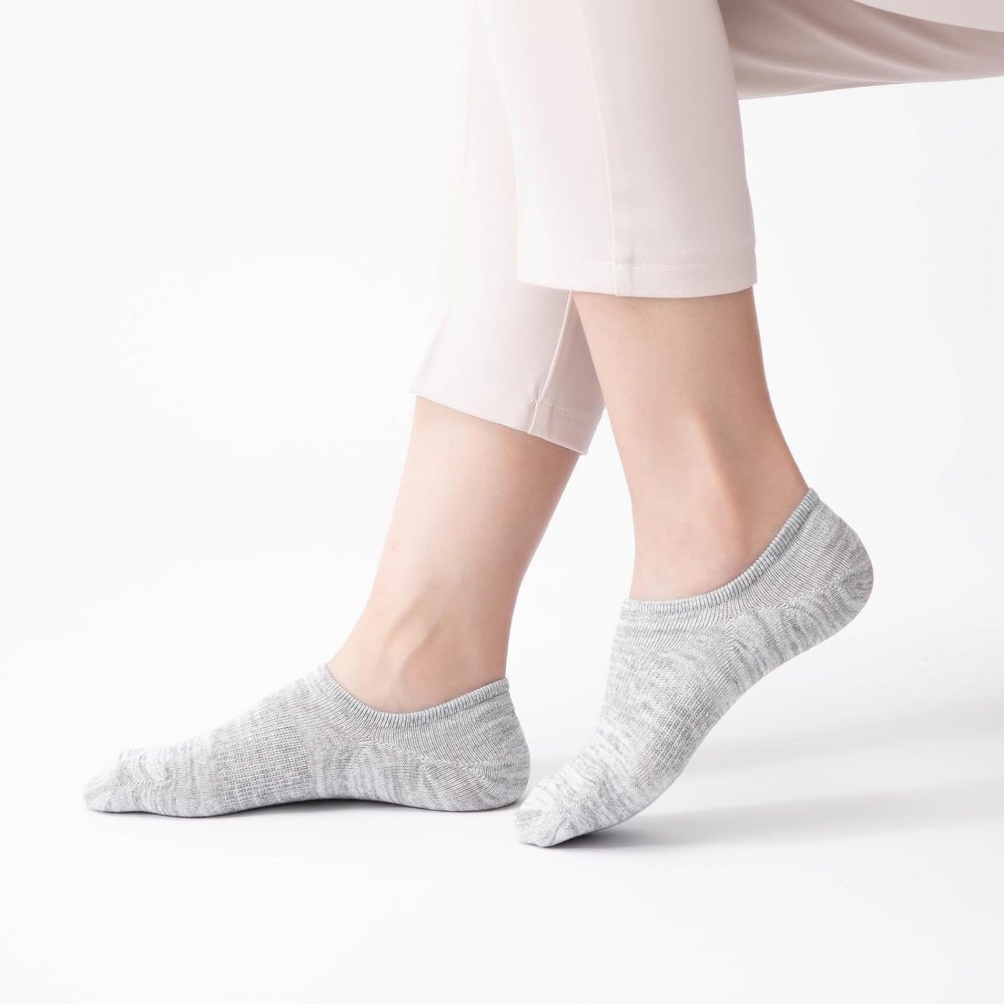 IDEGG No Show Socks Womens and Men Low Cut Ankle Short Anti-slid Athletic Running Novelty Casual Invisible Liner Socks