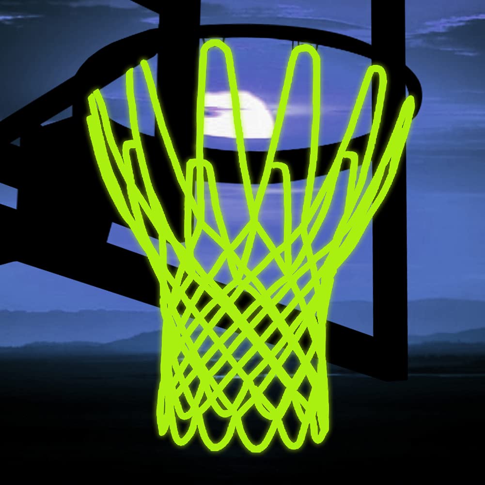 NEIJIANG Glow Basketball Net,Nightlight Luminous Outdoor