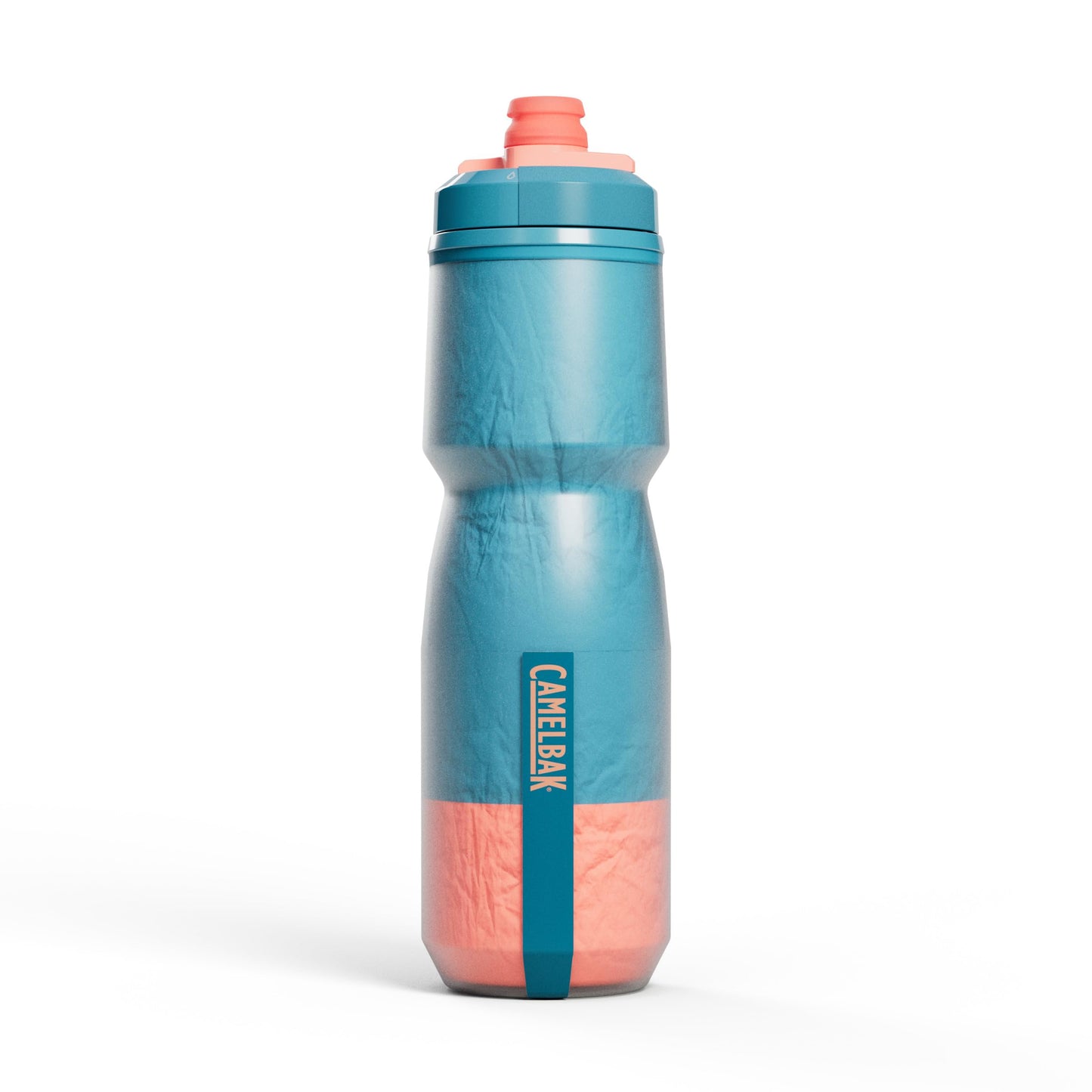 CamelBak Podium Chill Insulated Bike Squeeze Water Bottle, Cold Retention for Cycling, 24oz, Mercury Teal