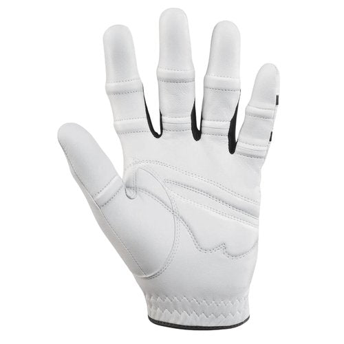Bionic Gloves –Men’s StableGrip Golf Glove W/Patented Natural Fit Technology Made from Long Lasting, Durable Genuine Cabretta Leather, White, Large