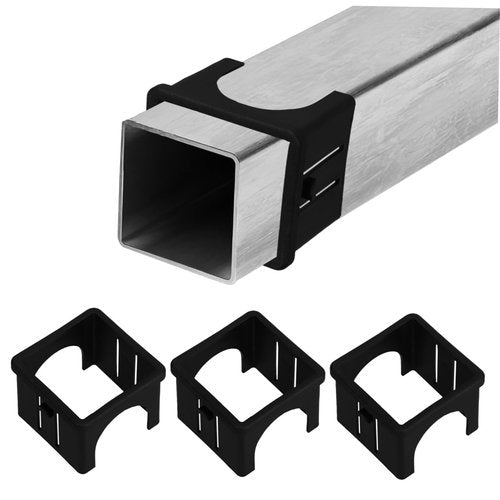 CORHAD 4pcs Hollow Tube Bushing Sleeve for Workout Machine Conversion Inner Square Tube Protector for Improved Connection and Performance