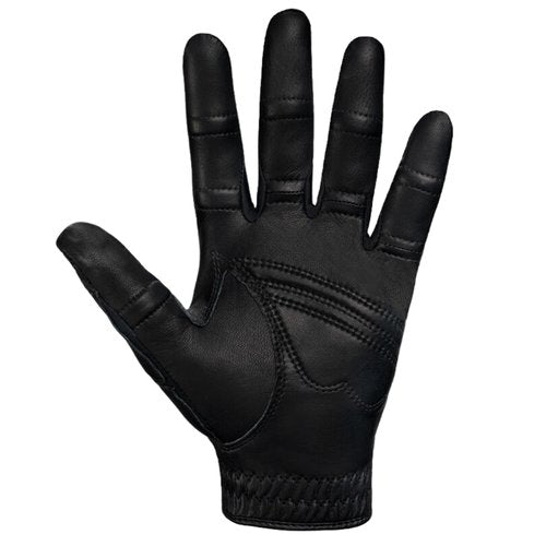 Men's StableGrip with NaturalFit 2.0 Golf Glove with Dual Expansion Thumb for Best Fit - Premium Cabretta Leather… (Black, Large, Left)