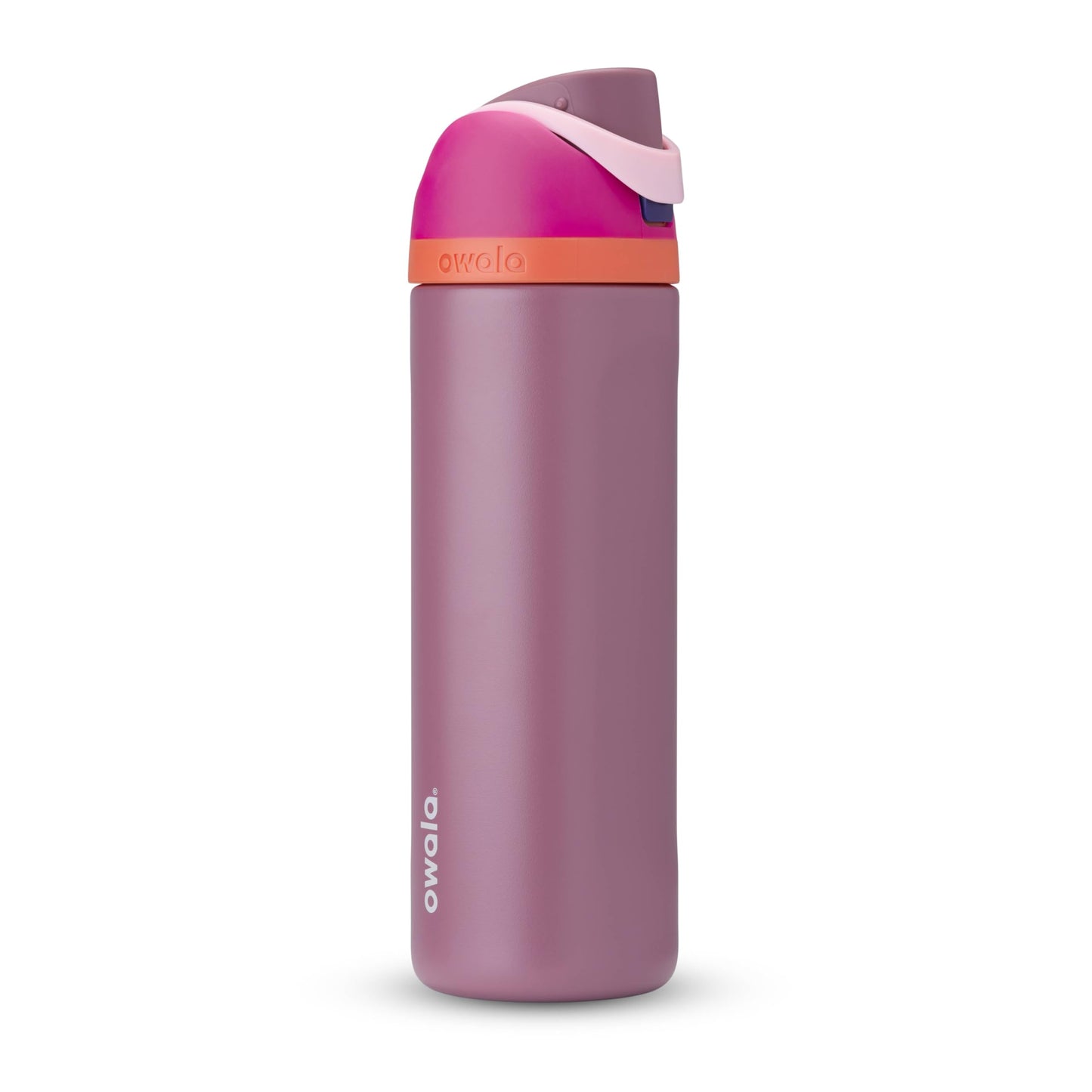 Owala FreeSip Insulated Stainless Steel Water Bottle with Straw for Sports and Travel, BPA-Free Sports Water Bottle, 24 oz, Crown Jewel