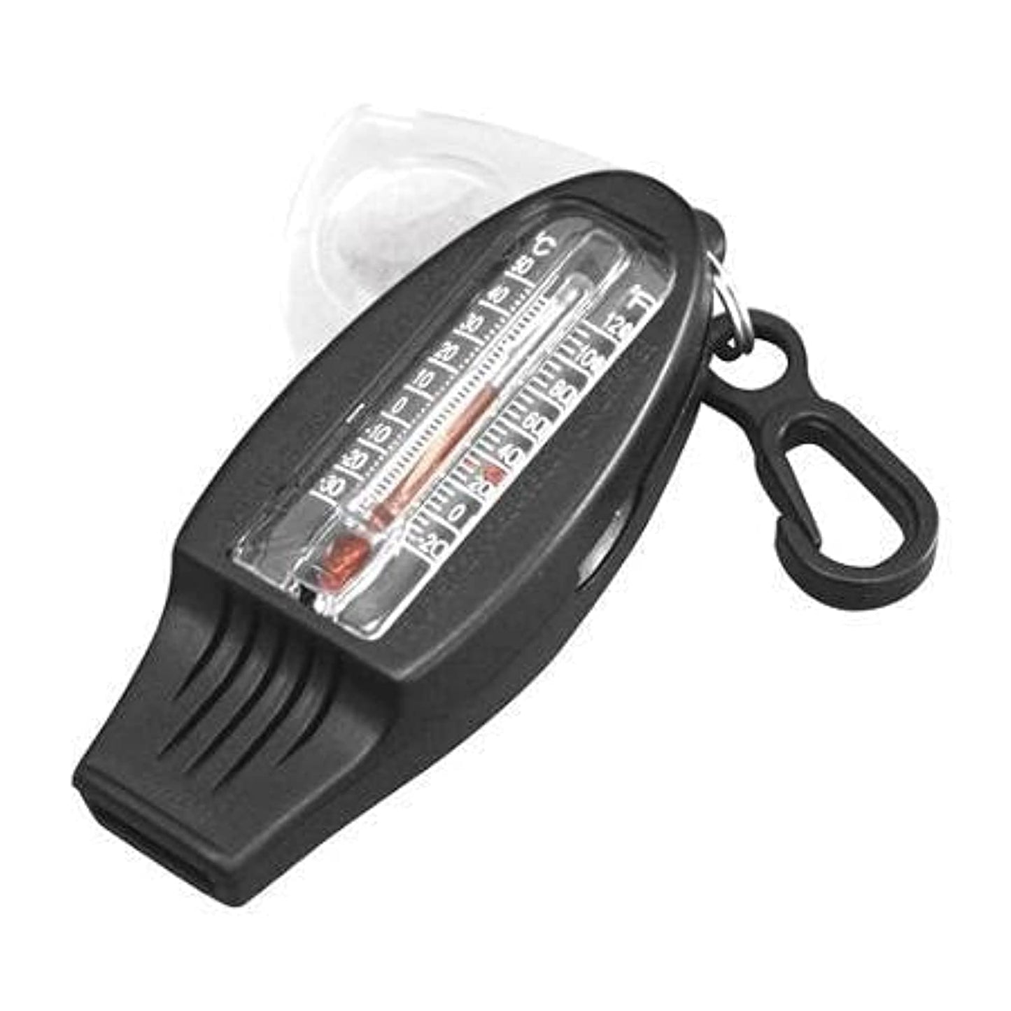 Coghlan's Four Function Whistle with Compass, Thermometer, Magnifier, and Survival Tool for Camping, Hiking, and Outdoor Emergency Preparedness Compact and Durable Design