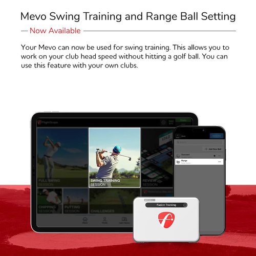 FlightScope Mevo+ GPS Golf Launch Monitor and Simulator with Pro Package and Face Impact Software | 60 Complete Golf Data Parameters with i4 Golf Rangefinder | 6X Magnification, 1,000 Yard Range