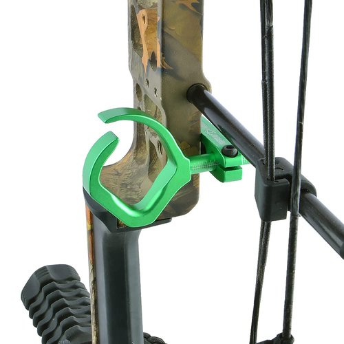 ZSHJGJR Archery Bowfishing Arrow Rest Anodized Aluminum Material Anti-Rust Right and Left Hand Use for Compound Bow Recurve Bow Fishing Accessories (Green)