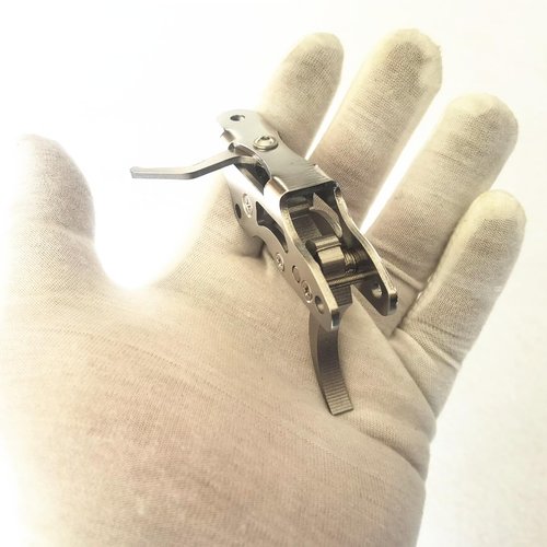 FEIXIA-201A 304 Stainless Steel Fishing Mechanism Submersible Amphibious DIY Full Metal Steel 200 Pounds DIY Speargun Trigger
