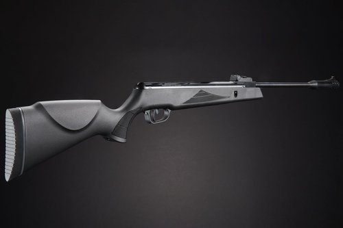 Lancer Tactical x SnowPeak SR1000S Break Barrel 5.5mm .22 Caliber Air Gun - (Black) Up to 800 FPS