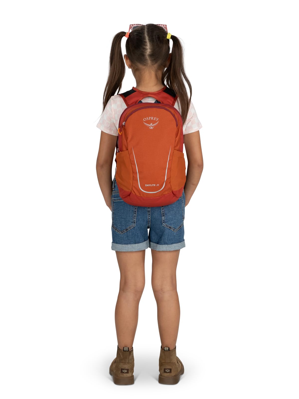 Osprey Daylite Jr. Kids' Commuter Backpack, Orange Dawn/Bazan