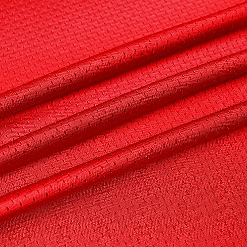 Phoneutrix Football Jersey 3X-Large Red Sports T-Shirt Hip Hop Party Wear