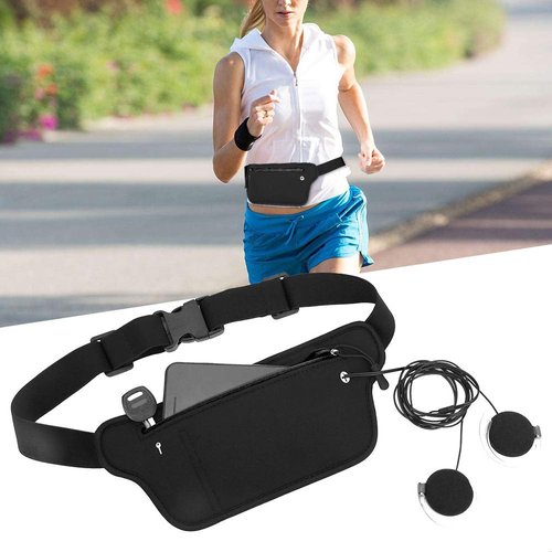 Neoprene Outdoor Sport Running Waist Bag Pack with Close Fitting Design to Store Phone and Wallet