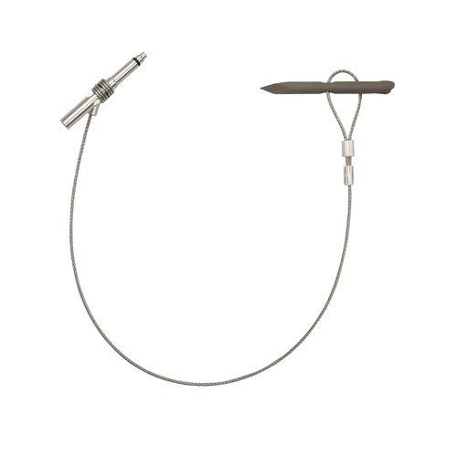 Scuba Choice 4" Gulf Fixed Wing Slip Tip for Spearfishing, Tri-Cut 6mm Thread with 3/8" Slide Ring, 23" Multi-Braid Wire, Stainless Steel Coil Adapter, Durable & Reliable