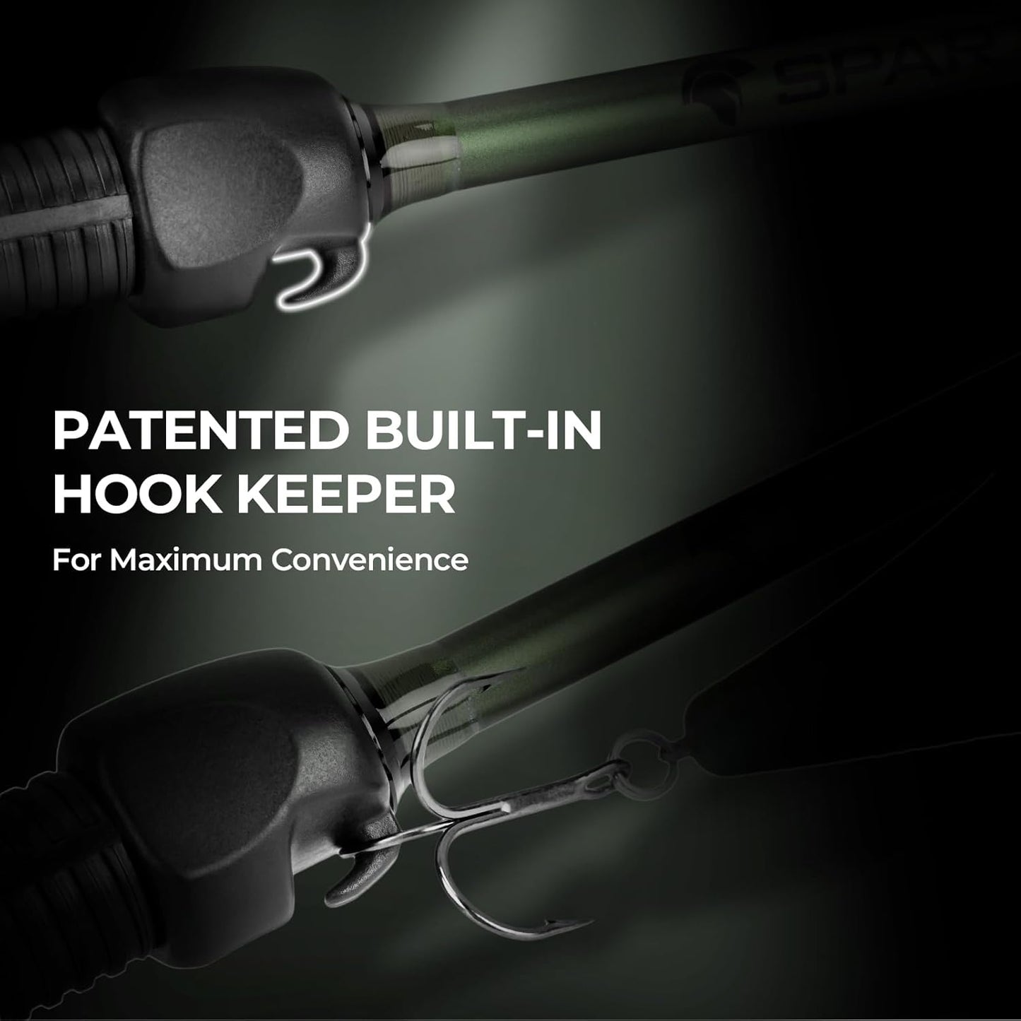 KastKing Spartacus II Twin-Tip Fishing Rod and Reel Combo, Spinning & Casting Combo, Fishing Poles and Reels Combo, KastFlex IM6 Graphite Blanks, 2-Piece Rods with Extra Tip