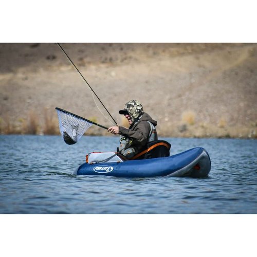 OUTCAST SPORTING GEAR Fish Cat 5 Max Fishing Outdoor Recreation Vinyl Boston 300 Lbs U-Boat Shape Float Tube
