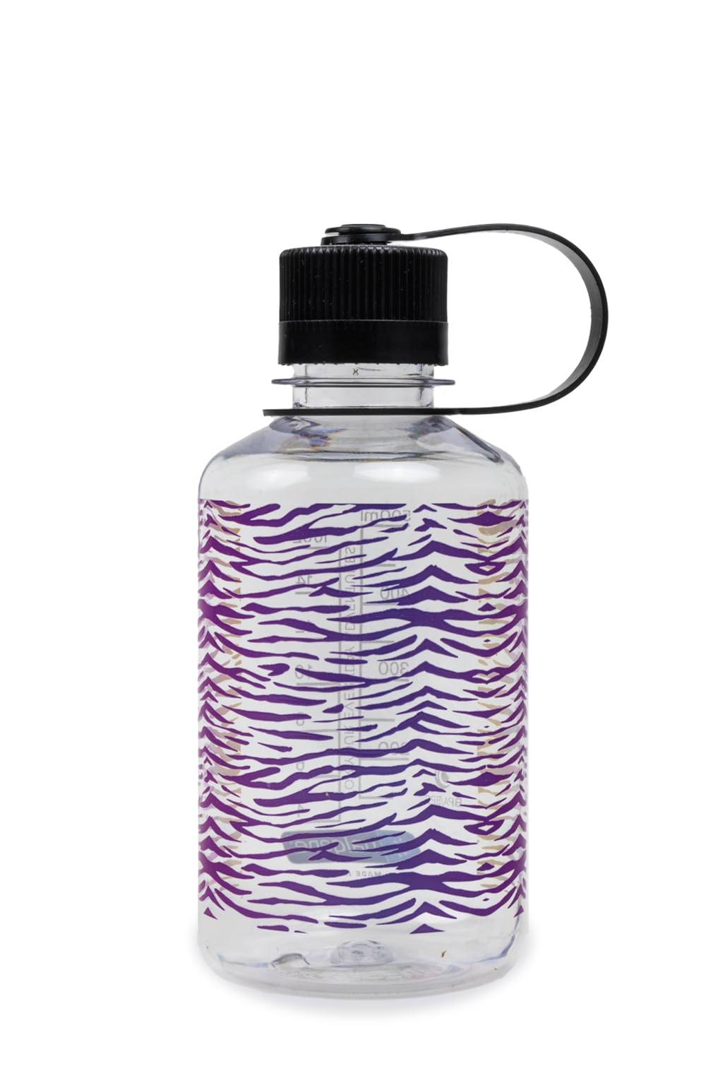 Nalgene 16 oz Narrow Mouth Water Bottle, Rainbow Zebra