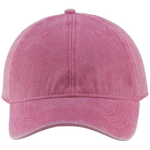 Washed Cotton Unstructured Baseball Cap for Men Women Retro Classic Gift Golf Dad Hats