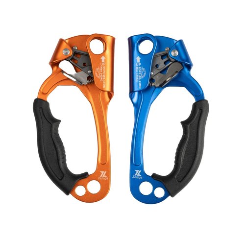 Zeluga HALRSETBO Quick Up Double Hand Ascender for Both Hand, Blue/Orange (Both Hand)