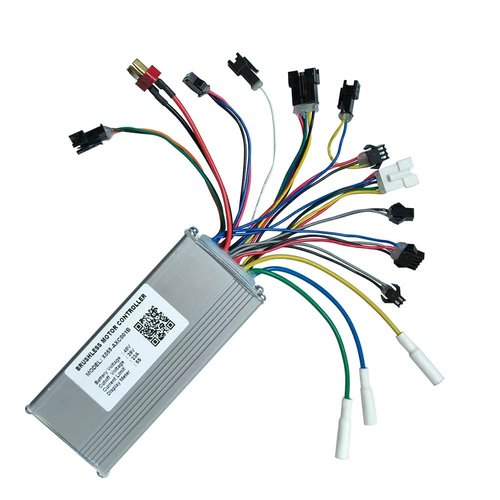 E-Bike Controller 48V 23A Brushless DC Motor Speed Controller X055-AXC001B Universal for Electric Bike, Mountain Bike, Fat Tire Bike Display Screen Meter UART 5S