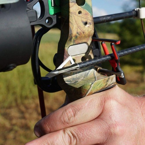 Muzzy 225 Bowhunting 100 Grain, 3 Blade Broadhead, 1-3/16" Cutting Diameter, 6 Pack,MULTI