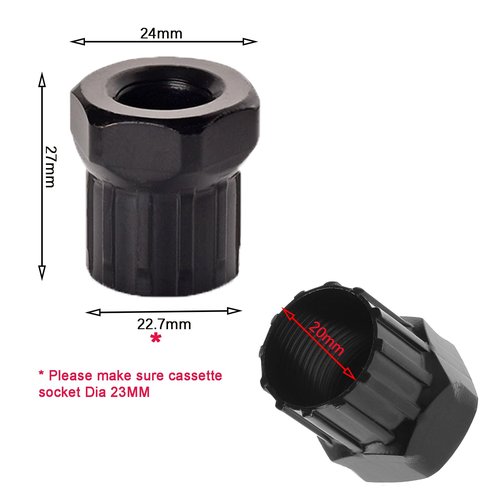 COTOUXKER Bike Freewheel Removal Tool with Chain Whip and Bicycle Sprocket Removal Tools, Bicycle Cassette Lock Ring Removal