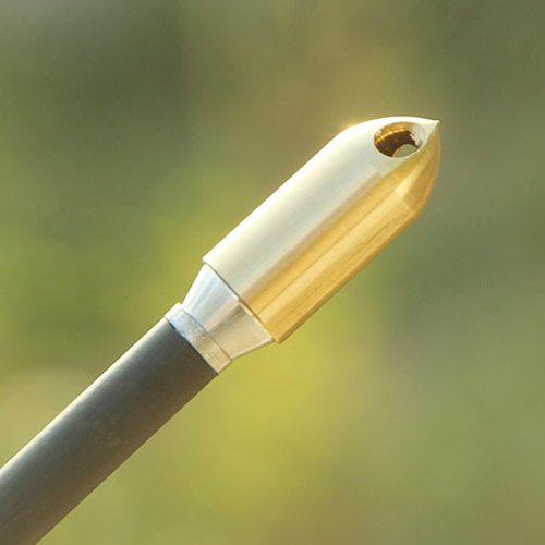 GKOXUQ 3Pcs Tip Practice Tip Tip Brasses Screw in Broadheads for Compound Bows