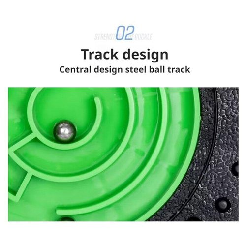 Balance Board with Marble Maze, 10°-30° Tilt Non Slip Round Fitness Wobble Boards for Core Strength & Posture Training for Gym Yoga Home Office Use, Strength Balance Trainer
