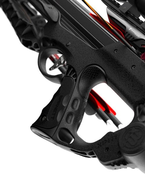 Barnett Explorer XP370 - Compact and Lightweight Crossbow. 370FPS, Adjustable Butt Stock, Illuminated Red Dot Scope, with Headhunter Bolts, Side Mount Quiver and Precision Textures, with CCD