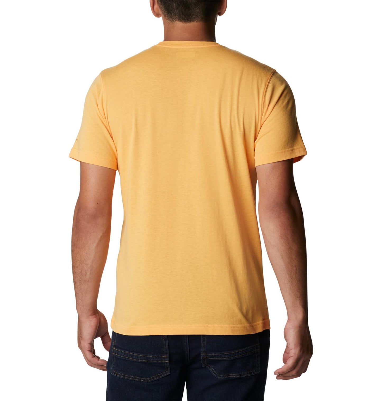 Columbia Men's Thistletown Hills Short Sleeve, Mango Heather, Small