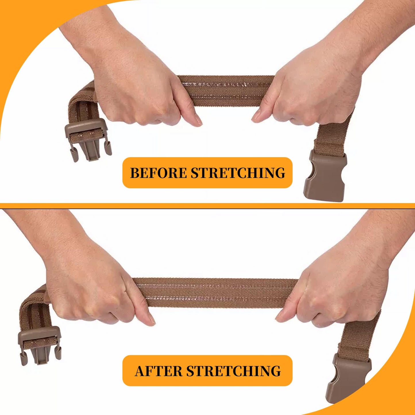 2 Pcs Tactical Leg Strap, Thigh Strap Belt for Leg Holster, for Hunting & Outdoor EDC Leg Holder with Release Buckle (Coyote Brown)