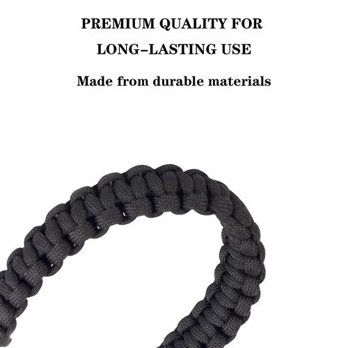 KURUGEILI Archery Bow Sling Adjustable Wrist Sling Strap Braided Bow Sling for Compound Bow Hunting Shooting