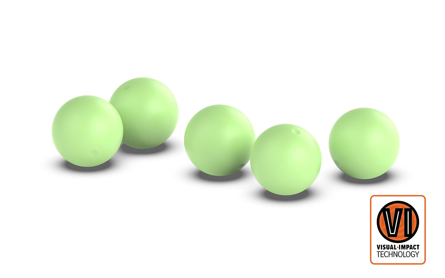 Byrna Eco-Kinetic Projectiles - Training & Recreational Projectile Rounds for Byrna Launchers with Visual Impact Technology - Water Soluble, Easy to Clean, 0.68 Caliber (95 Count)