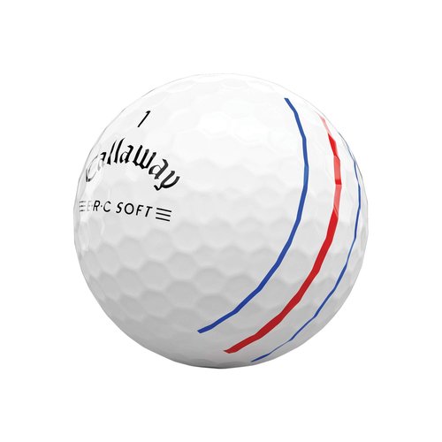 Callaway Golf ERC Soft Golf Balls (White Triple Track (2021)