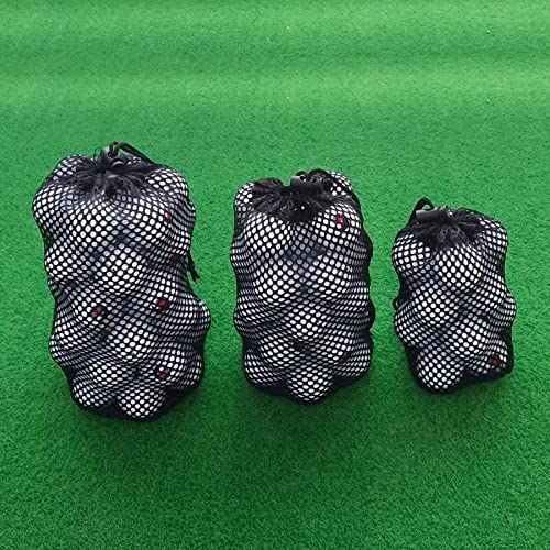 2-Pack Golf Balls Mesh Bag - S Size, Travel and Sports Equipment Organizer