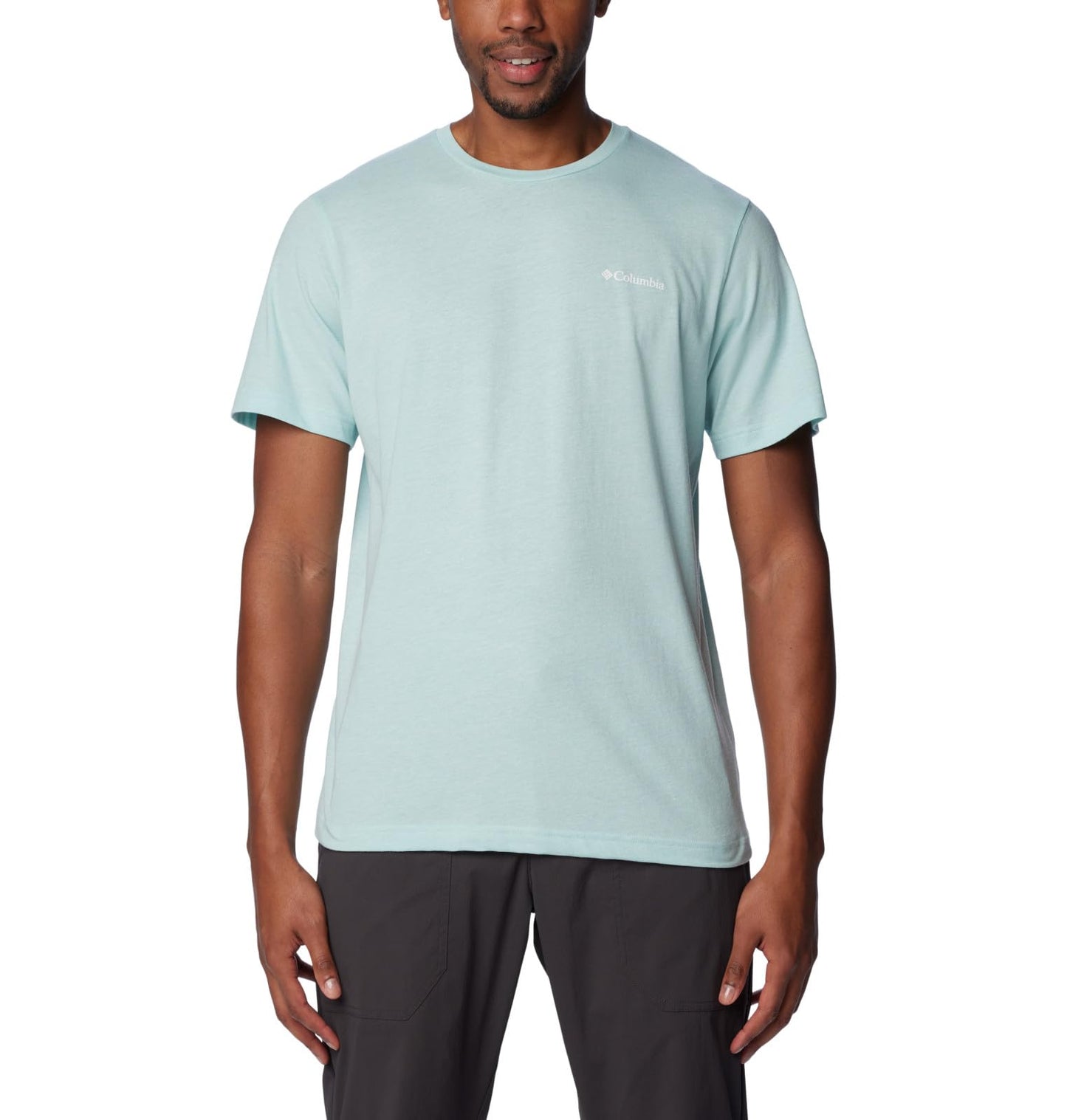 Columbia Men's Thistletown Hills Short Sleeve, Spray Double Dye, 5X Tall