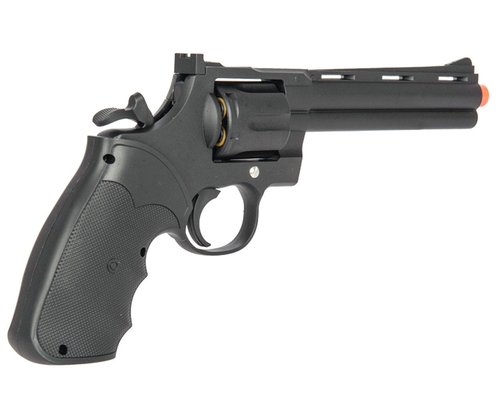 UKARMS G36B Spring Airsoft Magnum Revolver Replica w/ Shells + 6mm BBs (Black)