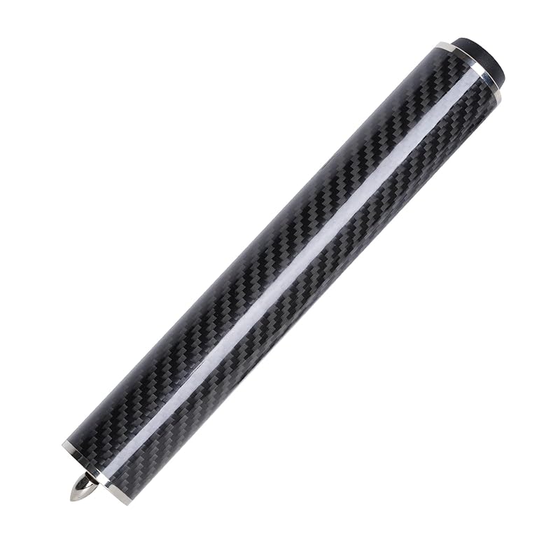 CUEELF 8-Inch Pool Cue Extension – Carbon Fiber Billiard Stick Extension (Variation: 8inch-extension)