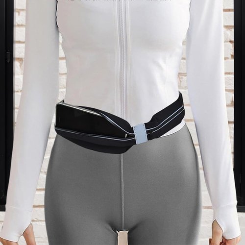 Running Belt Bag Waterproof Fashionable Fanny Pack Phone Keys Holder and Essentials for Men and Women During Running Walk Bike Camping Gym