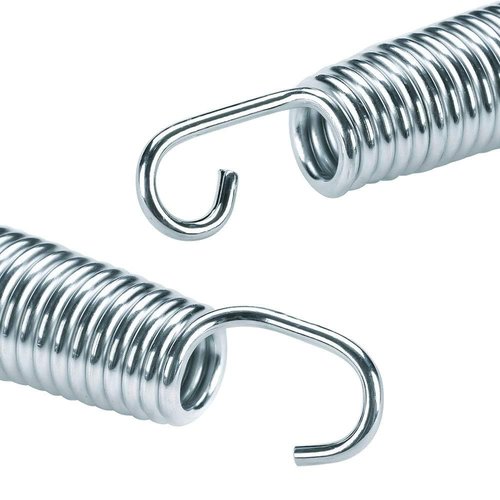 Trampoline Springs Heavy Duty 5.5-7Inch Stainless Steel Trampoline Replacement Springs Universal Trampoline Accessories with Spring Tool with 16 Pack (5.5inch)