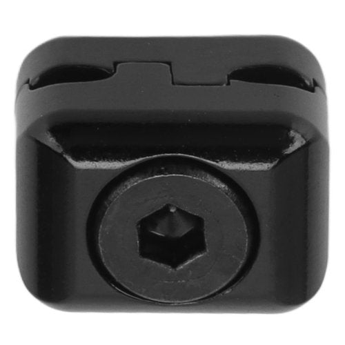 Arrow Rest Cable Clamp - Drop Away Arrow Rest Clamp Buckle - Buckle Metal Fastener Clip - Archery Bowstring Adjustment Knob - for Compound Bow Drop Away (Black)