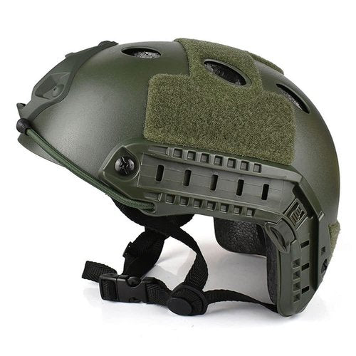 CMAIR4U Airsoft PJ Style Tactical Helmet Fast Helmet for Paintball (OD Green)