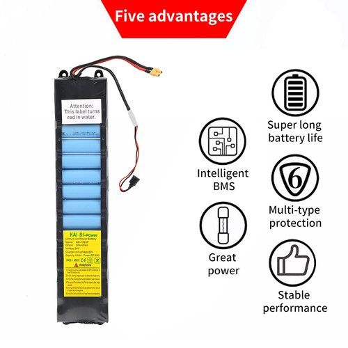 VGEBY Rechargeable Replacement Battery, 36V 6600mah M365 Scooter Battery Pack for M365 Electric Scooter Swagger 5 Battery Replacement M365 Battery