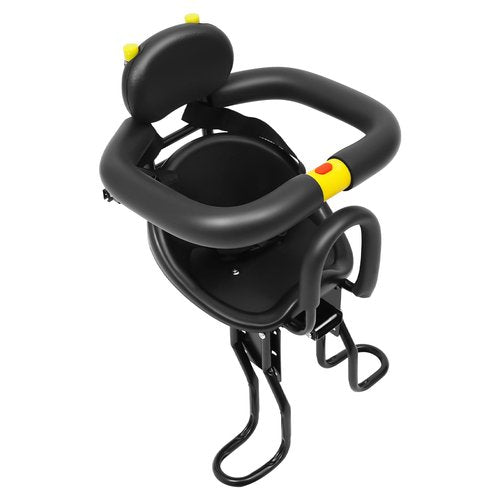 Beuioslyr Child Bike Seat Attachment, Adjustable Front-Mounted Mountain Bikes Seats for Adult Bike,Bicycle Child Safety Seat Suitable for Mountain/City/Folding Bikes, Under 6 Years, Safety Guarantee