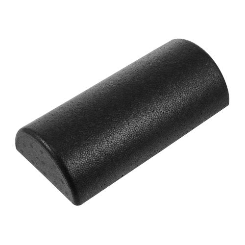 Toddmomy Yoga Column Legs Workouts Yoga Lower Back Half Foam Roller Muscle Back Roller Support Muscles Stick Gym Round Legs Pilates Fitness Equipment Black