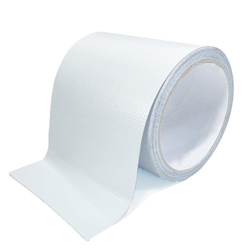 KAIHENG Waterproof Repair Tape for Awning, 4IN x 20FT Outdoor Canvas Tarp Repair Tape, Tent, Boat Covers, Canopy, Sail Tape, Tear Repair Patch Kit, Heavy Duty UVproof, White