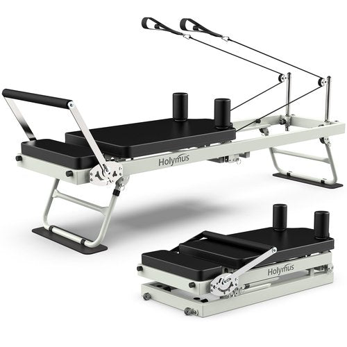Pro 75" Pilates Reformer Machine, Foldable Pilates Machine Equipment Up to 400LBS, Pilates Equipment for Home Workout